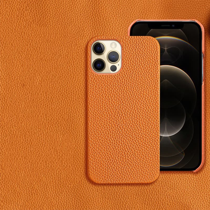 Genuine Leather Protective Case Shatterproof Mobile Phone Case image 6