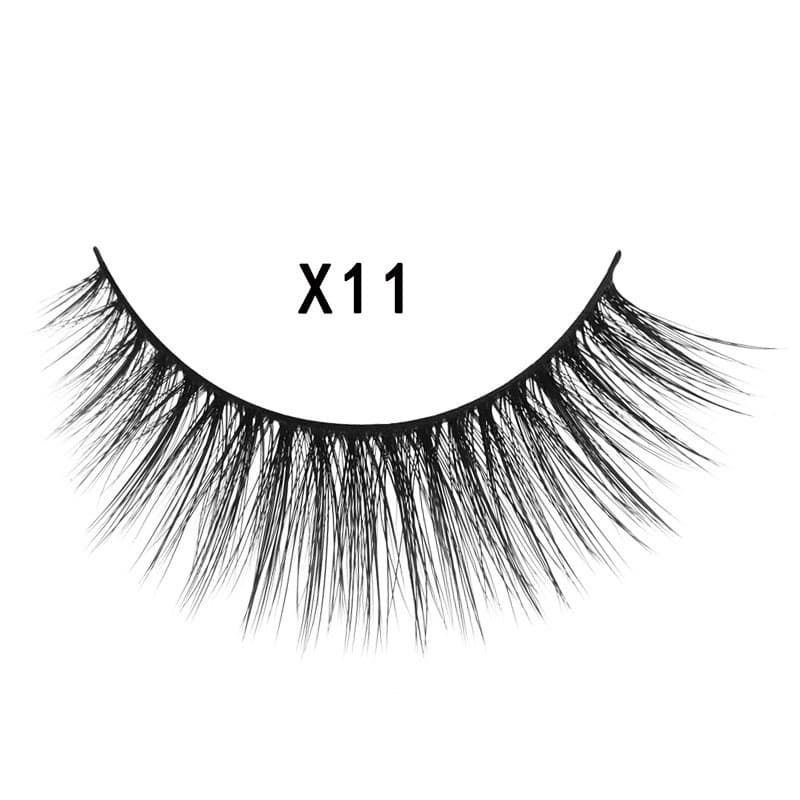 3D Mink Hair Natural Cross Eyelashes 3 Pairs image 14