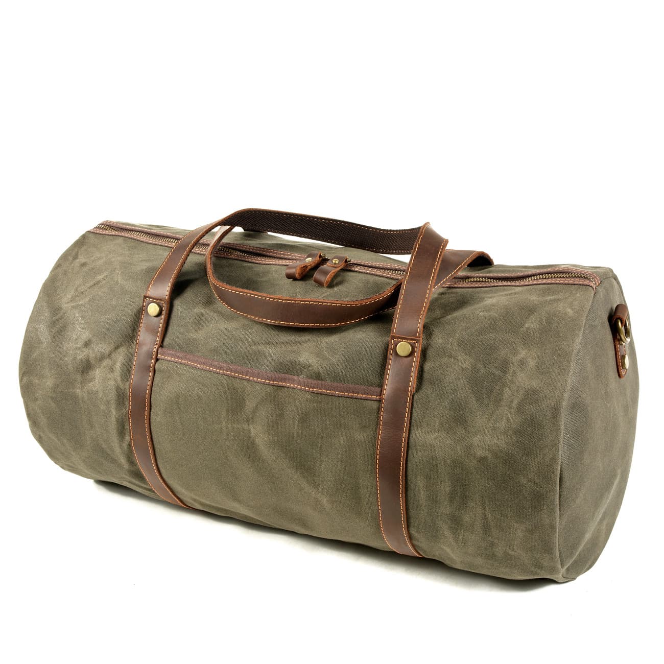 European And American Retro Foldable Travel Bag Portable Large-Capacity Waterproof Gym Bag Large-Capacity Leisure Outdoor Shoulder Bag image 6