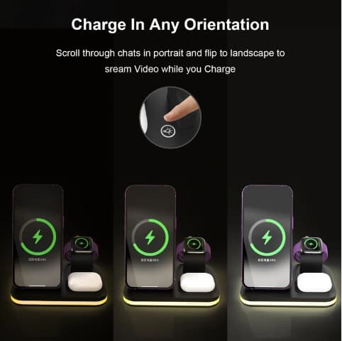 Mobile Phone Wireless Charger Multi-function Universal Adapter image 7