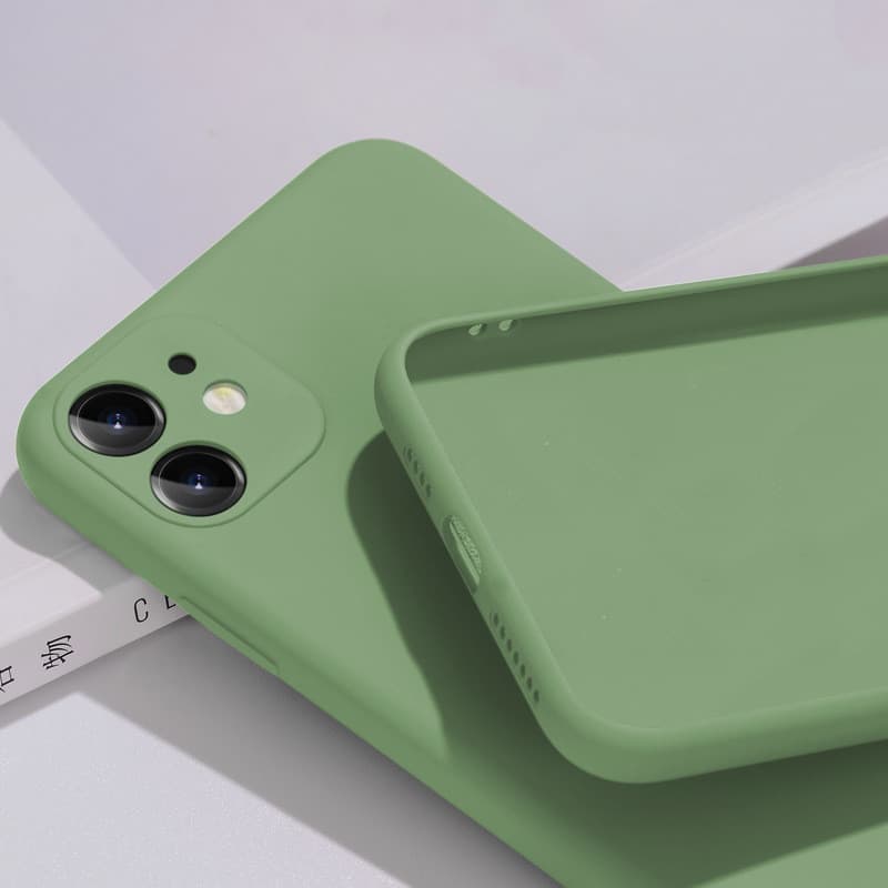 Precision hole liquid silicone mobile phone case image 3