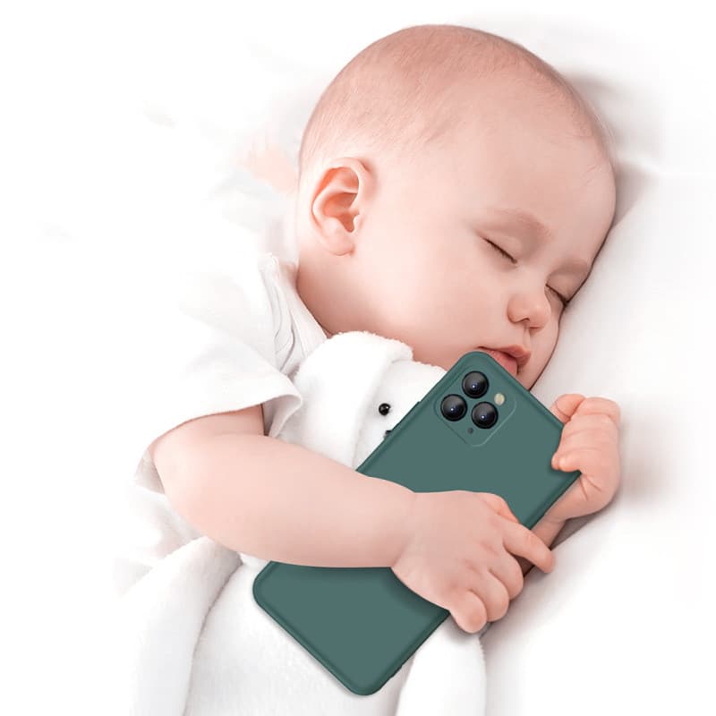 Precision hole liquid silicone mobile phone case image 7