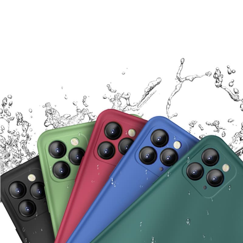 Precision hole liquid silicone mobile phone case image 9