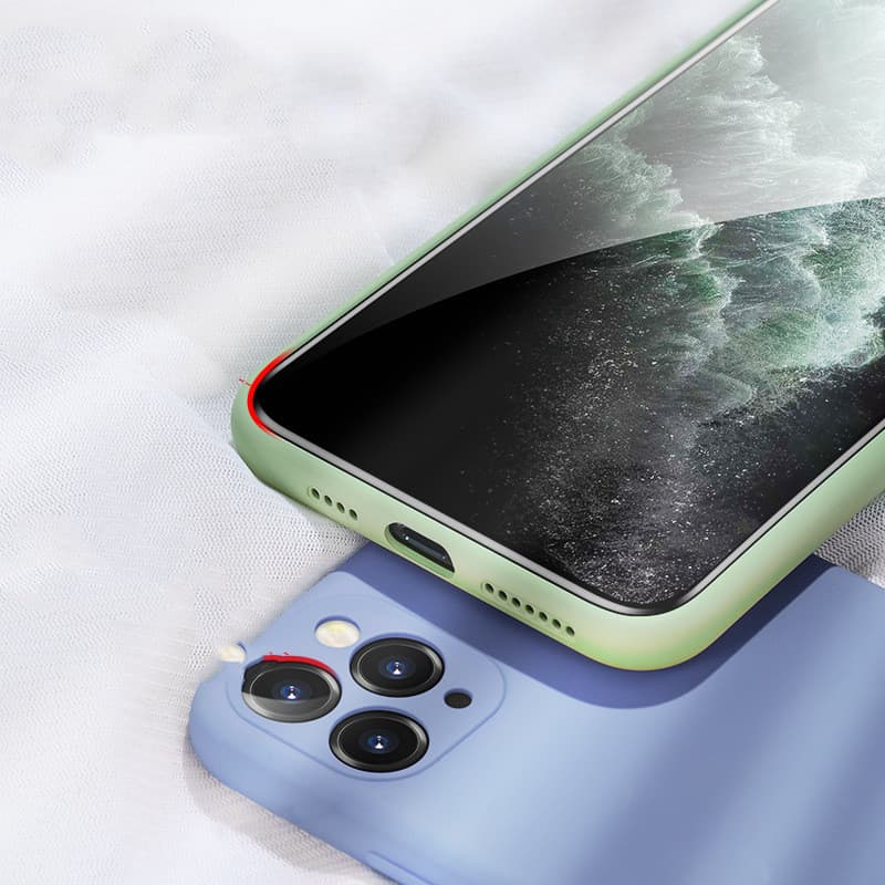 Precision hole liquid silicone mobile phone case image 11