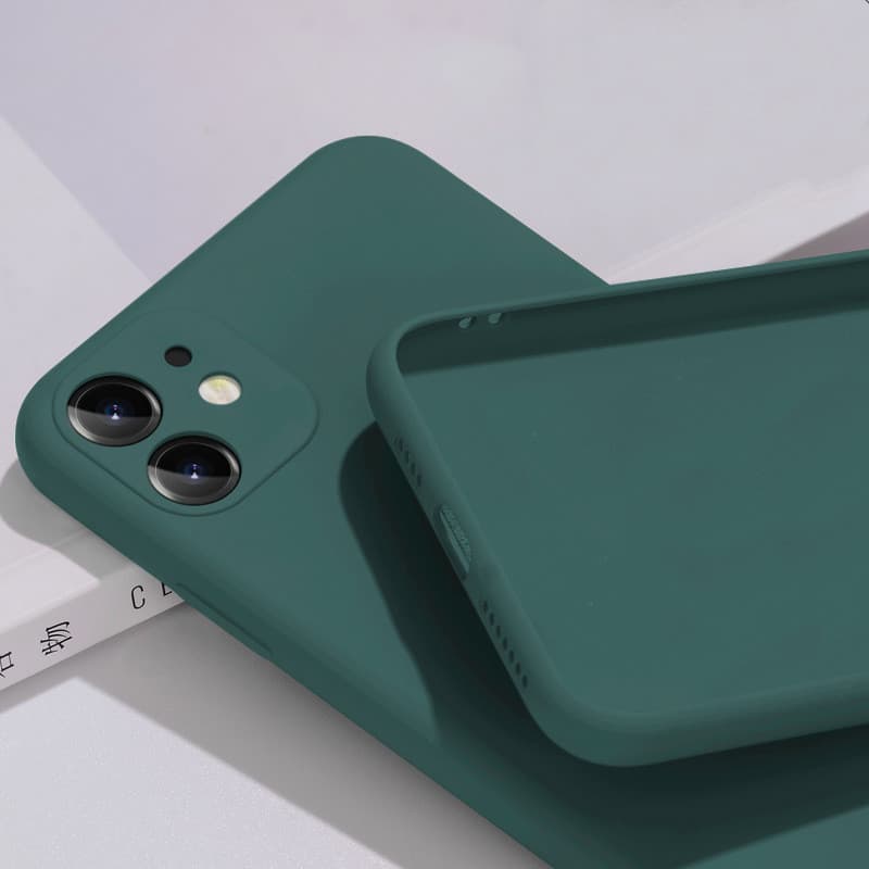 Precision hole liquid silicone mobile phone case image 2