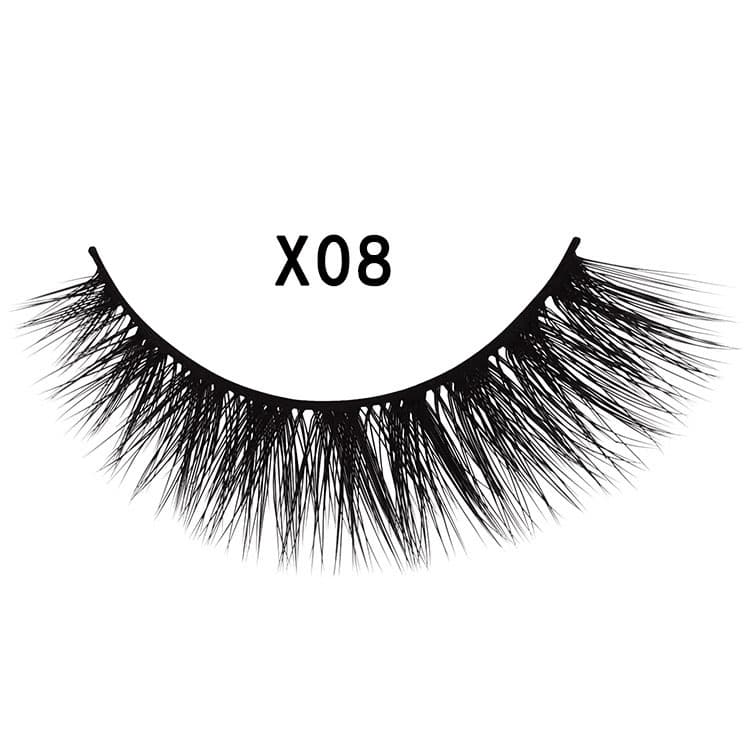 3D Mink Hair Natural Cross Eyelashes 3 Pairs image 13