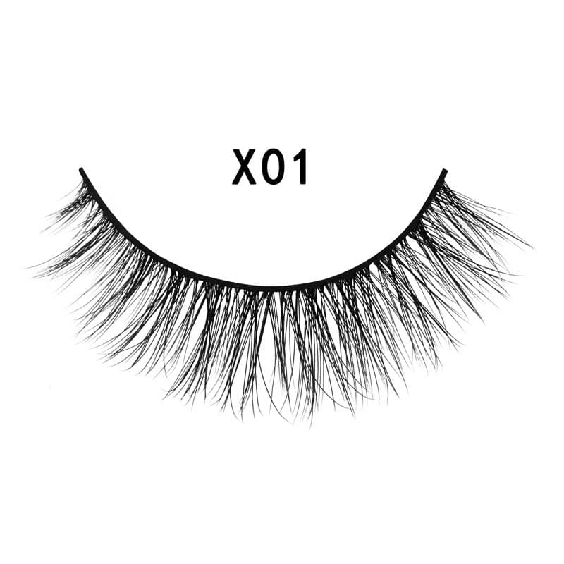 3D Mink Hair Natural Cross Eyelashes 3 Pairs image 6