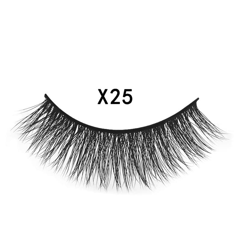 3D Mink Hair Natural Cross Eyelashes 3 Pairs image 11