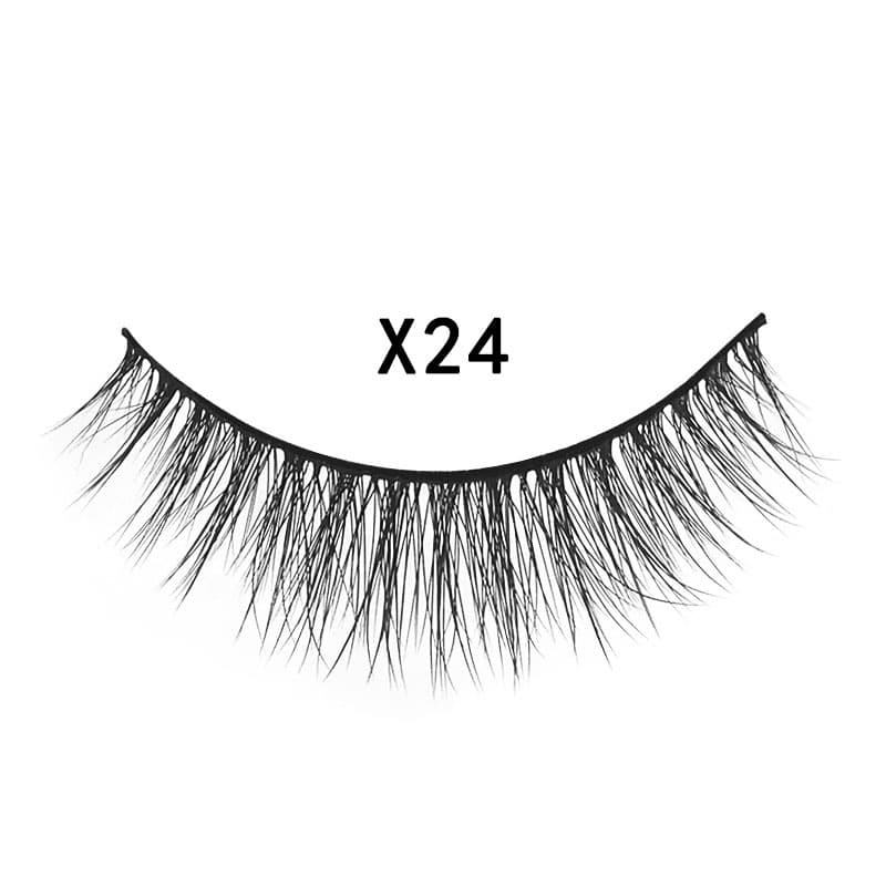 3D Mink Hair Natural Cross Eyelashes 3 Pairs image 20
