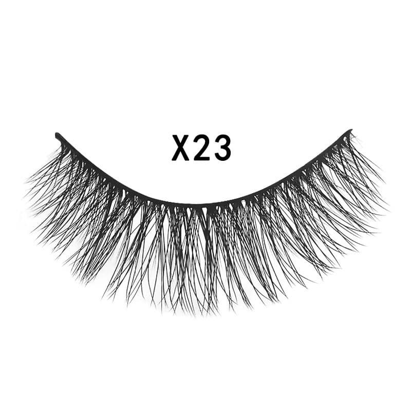 3D Mink Hair Natural Cross Eyelashes 3 Pairs image 10