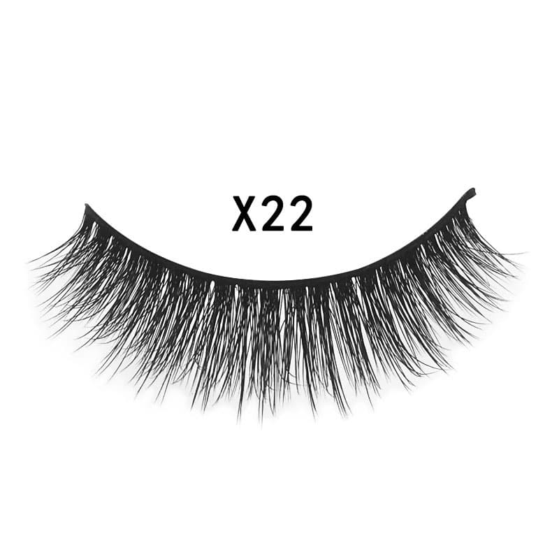 3D Mink Hair Natural Cross Eyelashes 3 Pairs image 19