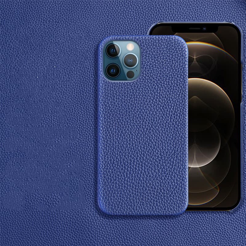 Genuine Leather Protective Case Shatterproof Mobile Phone Case image 4