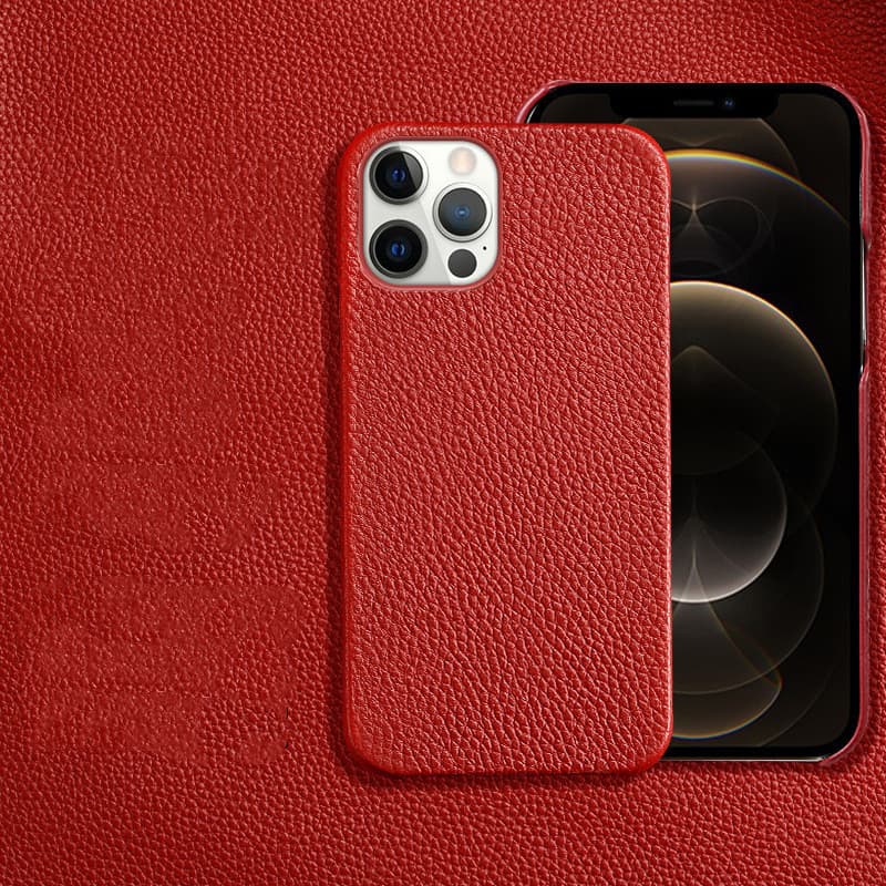 Genuine Leather Protective Case Shatterproof Mobile Phone Case image 11