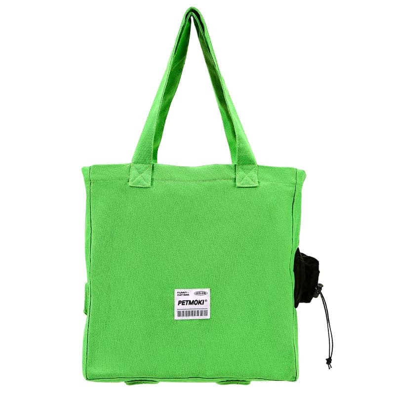 Large Capacity Pet Cat Bag Multifunctional Breathable Dog Canvas Carrier Bag Escape-proof Pet Shoulder Carrying Bag Pet Supplies image 8