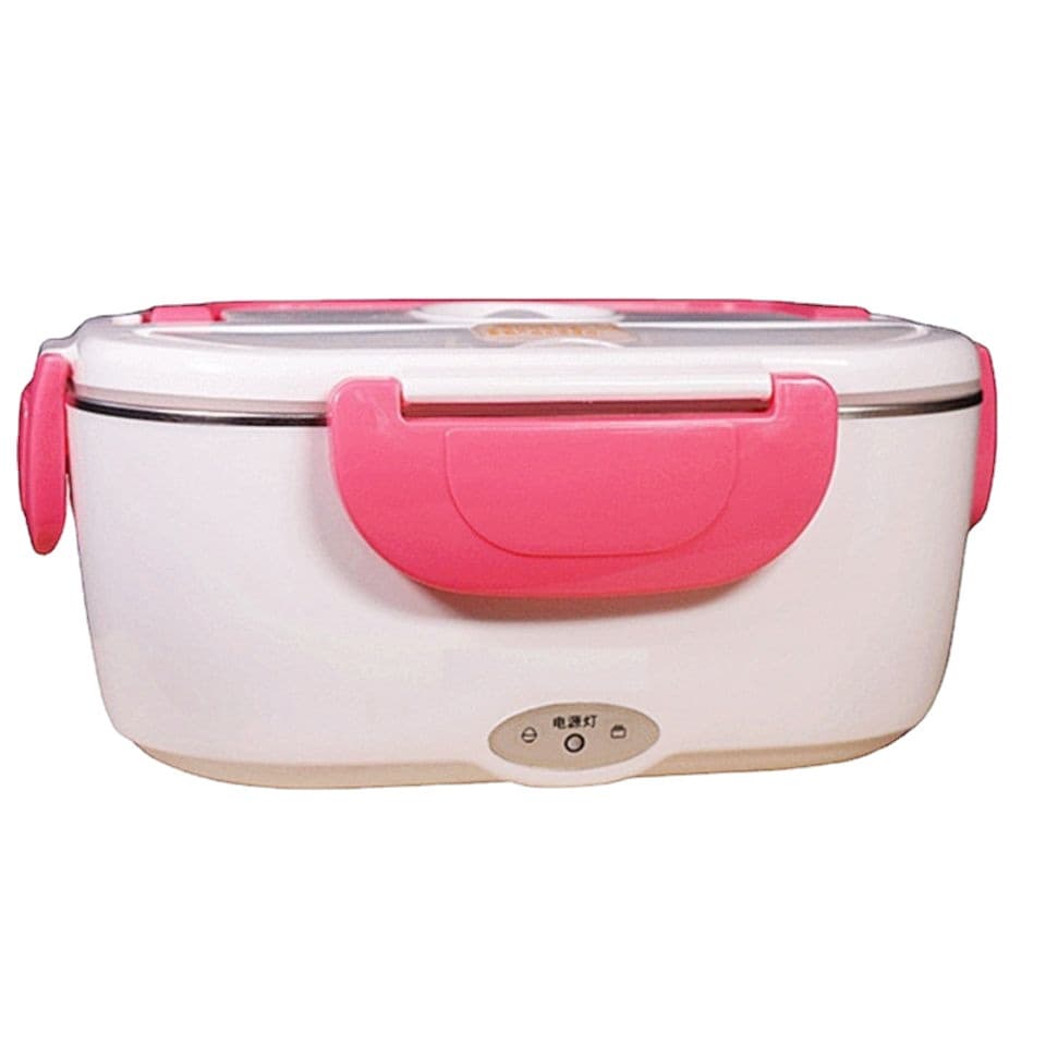 Insulated Lunch Box Large Capacity Heated Electric Lunch Box Stainless Steel Car Bento Box image 9