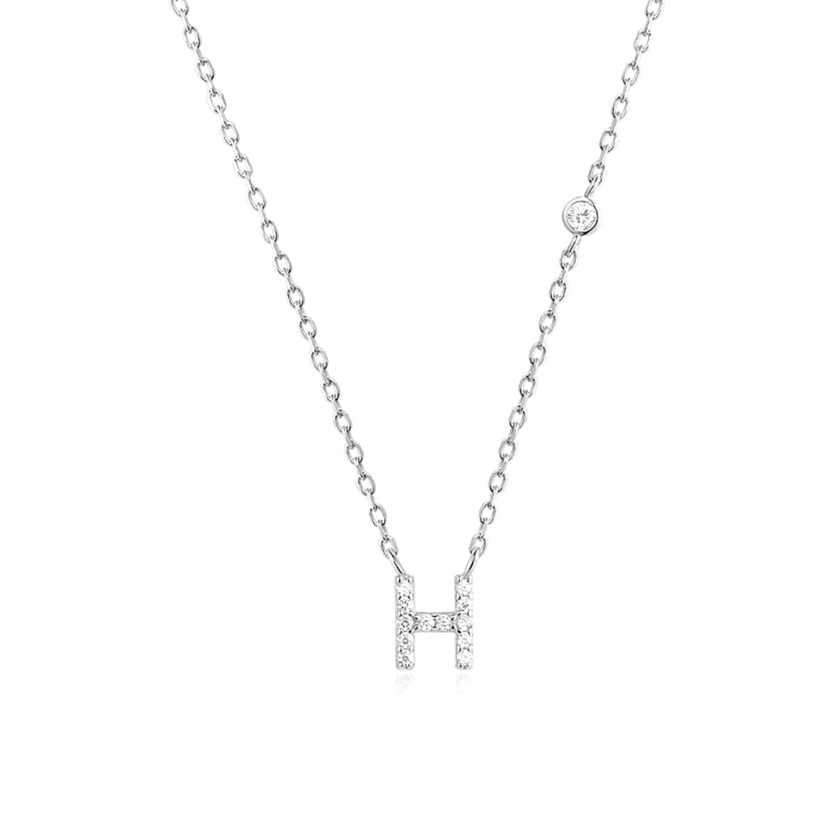 Fashion Jewelry Luxury Gold Color A-Z 26 Letters Necklace CZ Pendant For Women Cute Initials Name Necklace Fashion Party Wedding Jewelry Gift image 11