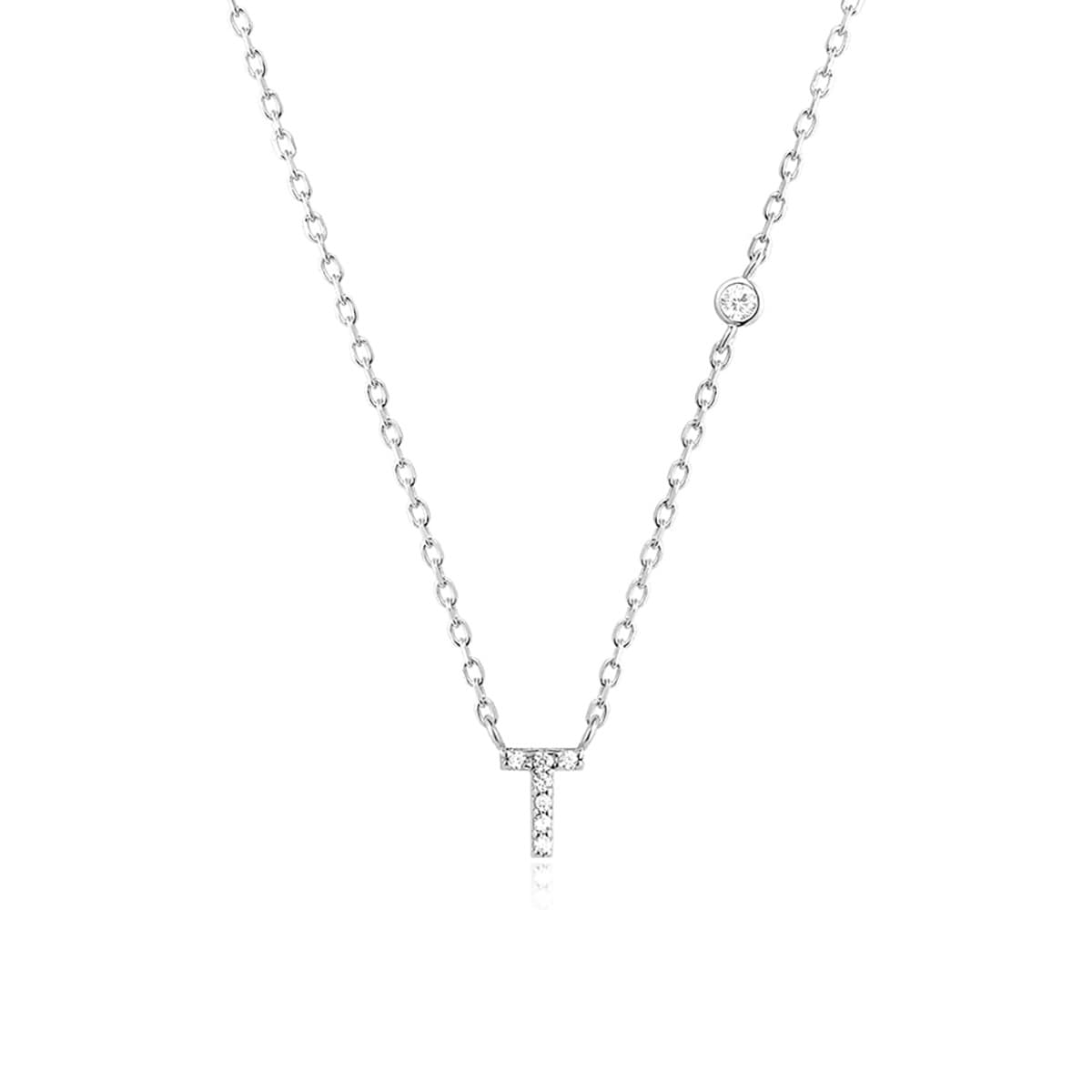 Fashion Jewelry Luxury Gold Color A-Z 26 Letters Necklace CZ Pendant For Women Cute Initials Name Necklace Fashion Party Wedding Jewelry Gift image 44