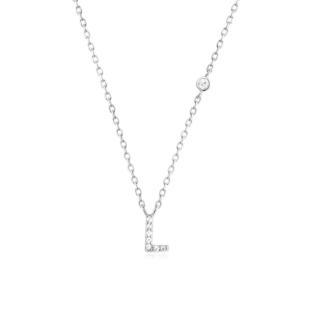 Fashion Jewelry Luxury Gold Color A-Z 26 Letters Necklace CZ Pendant For Women Cute Initials Name Necklace Fashion Party Wedding Jewelry Gift image 18