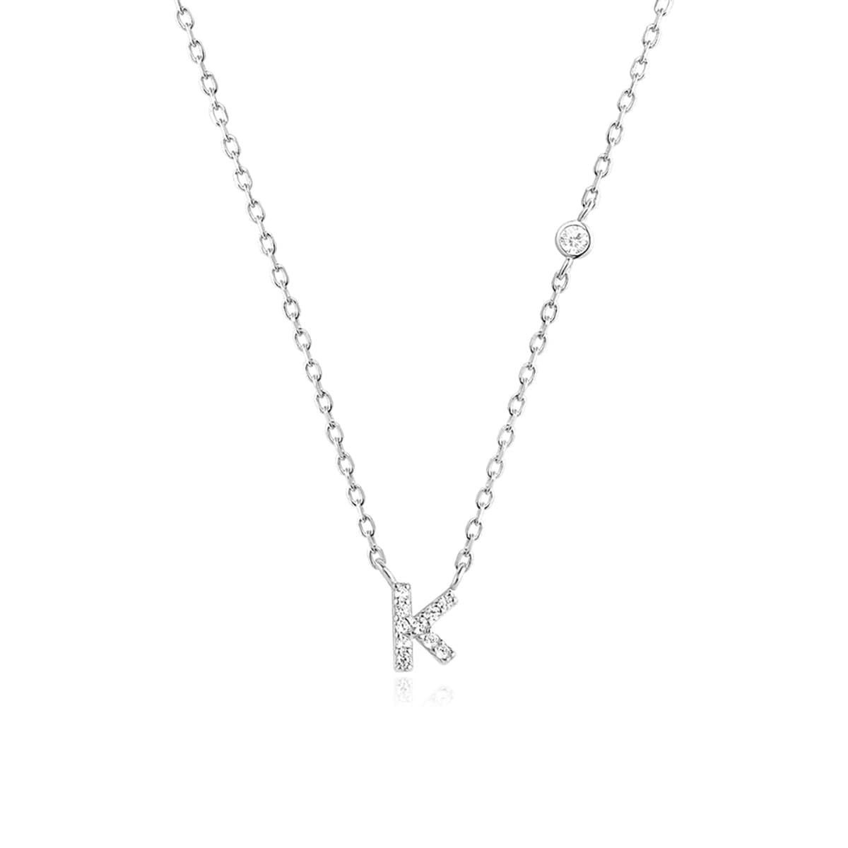 Fashion Jewelry Luxury Gold Color A-Z 26 Letters Necklace CZ Pendant For Women Cute Initials Name Necklace Fashion Party Wedding Jewelry Gift image 47