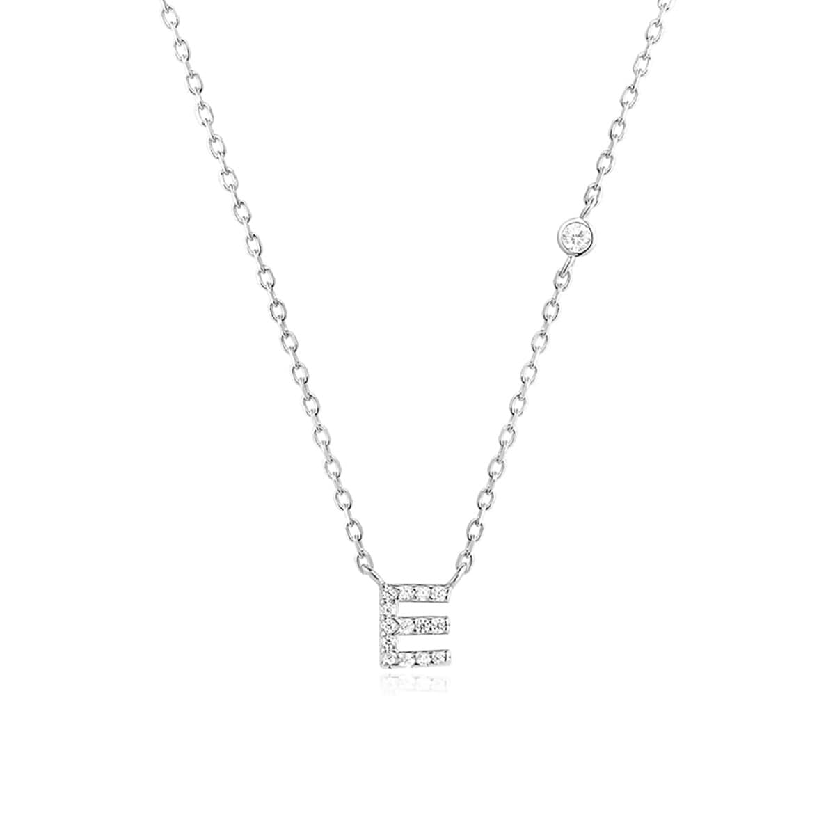 Fashion Jewelry Luxury Gold Color A-Z 26 Letters Necklace CZ Pendant For Women Cute Initials Name Necklace Fashion Party Wedding Jewelry Gift image 16