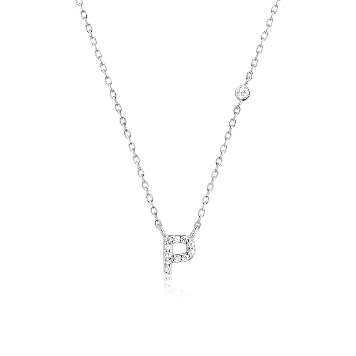 Fashion Jewelry Luxury Gold Color A-Z 26 Letters Necklace CZ Pendant For Women Cute Initials Name Necklace Fashion Party Wedding Jewelry Gift image 6