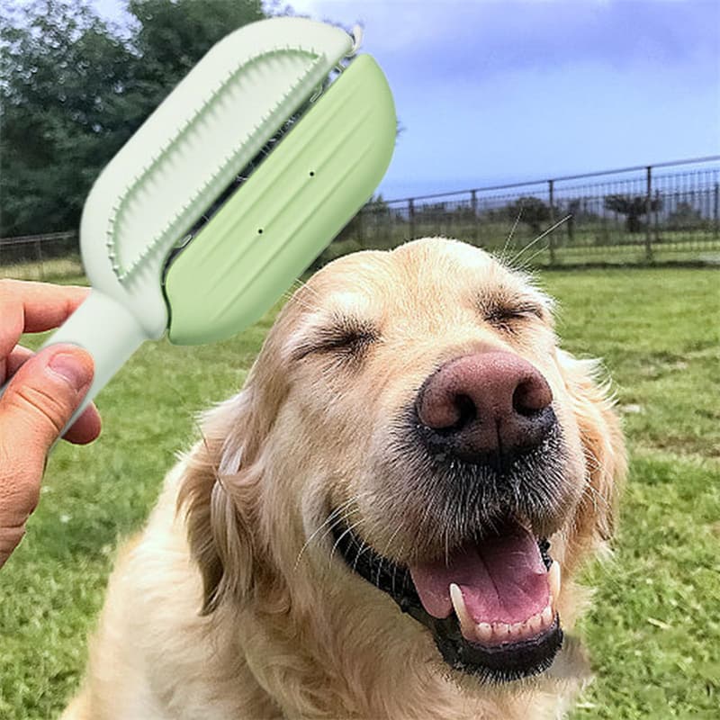 3 In 1 Self-Cleaning Massage Combs Floating Hair Removal Brush Pets Grooming Brush With Water Tank Pet Products image 11