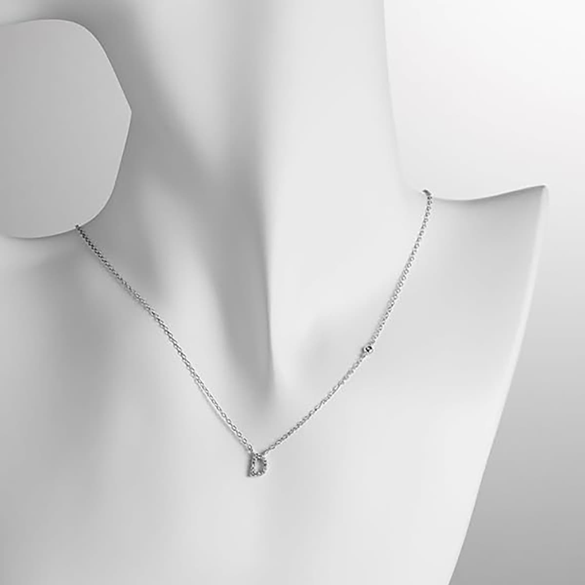 Fashion Jewelry Luxury Gold Color A-Z 26 Letters Necklace CZ Pendant For Women Cute Initials Name Necklace Fashion Party Wedding Jewelry Gift image 33