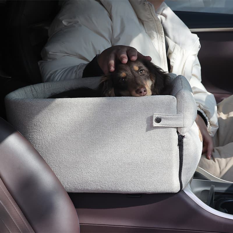 Car Central Dog Car Seat Bed Portable Dog Carrier For Small Dogs And Cats Safety Travel Bag Accessories Pet Products image 5